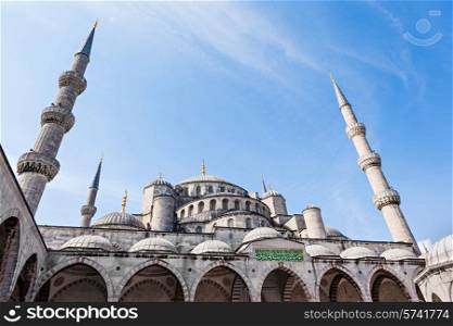 The Suleymaniye Mosque is an Ottoman imperial mosque in Istanbul, Turkey. It is the largest mosque in the city.
