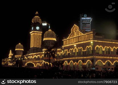 The Sultan Abdul Samad Palace at the Merdeka Square in the city of Kuala Lumpur in Malaysia in southeastasia.. ASIA MALAYSIA KUALA LUMPUR