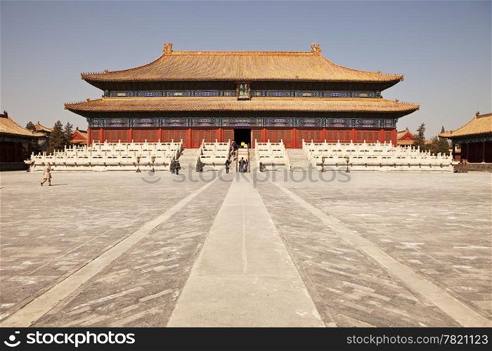 The Taimiao Ancestral Temple in China is now referred to as the People&rsquo;s Cultural Palace. Located near Tianmen Square and the Forbidden City, relics from long-dead emperors are stored in these buildings.