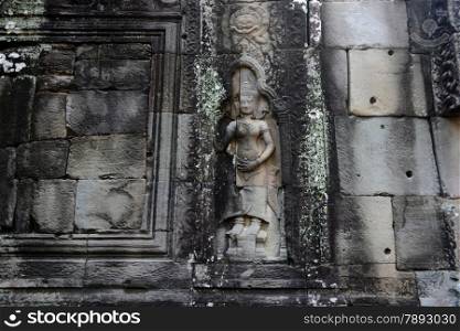 The Temple of Banteay Kdei in the Temple City of Angkor near the City of Siem Riep in the west of Cambodia.. ASIA CAMBODIA ANGKOR BANTEAY KDEI