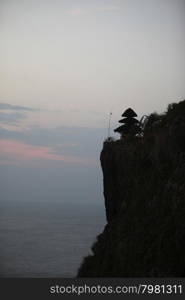 the temple of Ulu Watu Tempel on the island Bali in indonesia in southeastasia. ASIA INDONESIA BALI ULU WATU TEMPLE