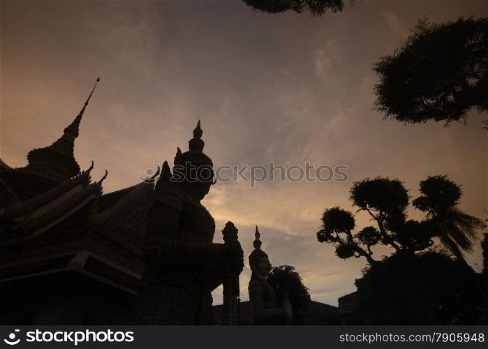 the temple of Wat arun at the Chao Phraya river in the city of Bangkok in Thailand in Southeastasia.. ASIA THAILAND BANGKOK WAT ARUN