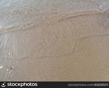 The texture of the Aegean Sea water