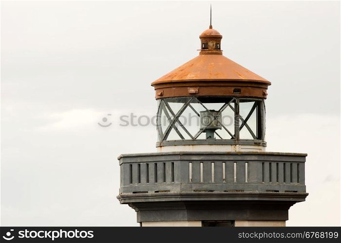 The timeless design of a historic nautical lighthouse beacon
