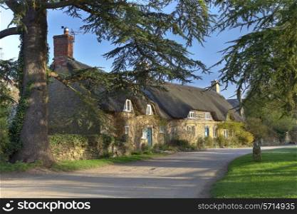 The tiny village of Hidcote Bartrim near Hidcote Gardens, Chipping Campden, Gloucestershire, England.