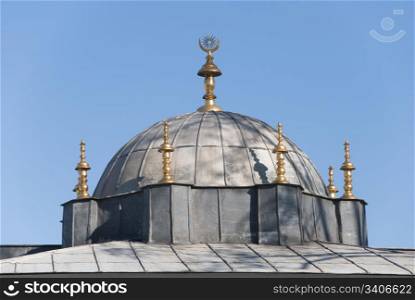 The Topkapi Palace Roof Elements, Istanbul, Turkey
