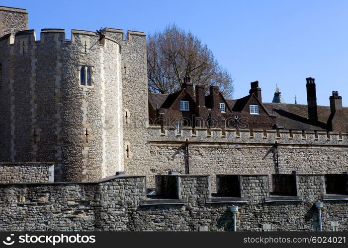 The Tower of London, medieval castle and prison