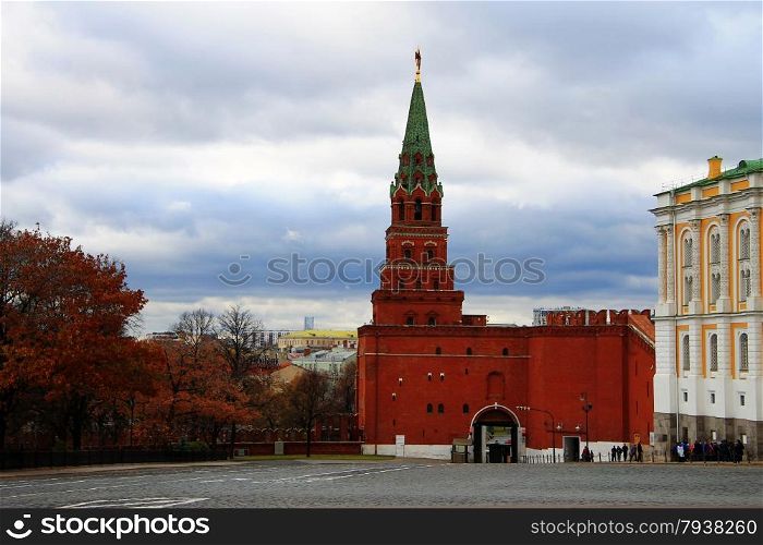 The Tower on the Red Square Moscow Russia