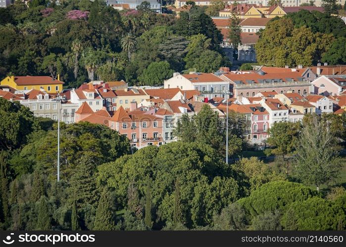 The Town of Belem near the City of Lisbon in Portugal. Portugal, Lisbon, October, 2021