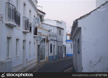 the Town of Cabanas near Tavira at the east Algarve in the south of Portugal in Europe.. EUROPE PORTUGAL ALGARVE CABANAS TOWN