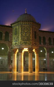 the Umayyad Mosque in the city of Damaskus in Syria in the middle east. MIDDLE EAST SYRIA DAMASKUS UMAYYAD MOSQUE