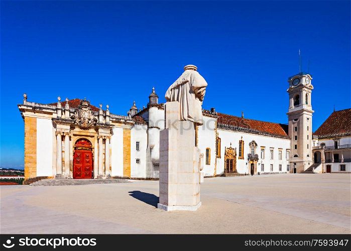 The University of Coimbra in Coimbra, Portugal