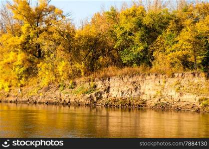 The Ural River is a natural border between Europe and Asia