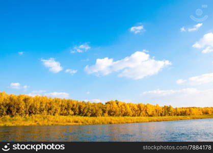 The Ural River is a natural border between Europe and Asia