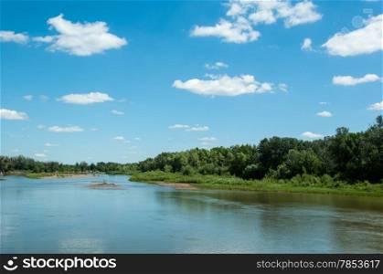 The Ural River is the natural boundary between Europe and Asia, Russia