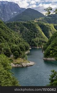The valley known as Centovalli near Intragna, Ticino, Switzerland
