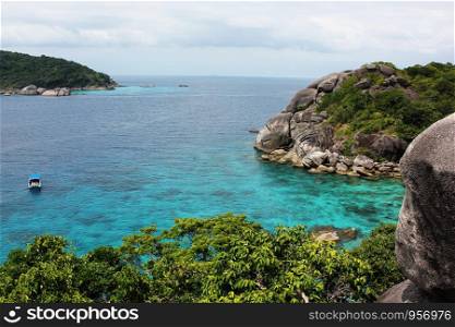 the view point of SIMILAN island Thailand