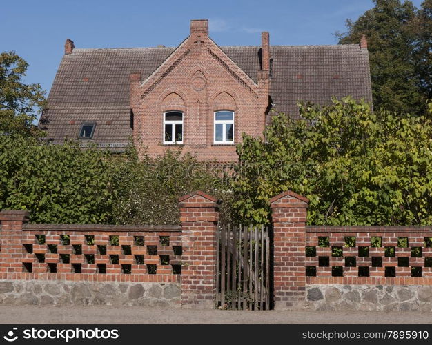 The village Lichterfelde is located near Eberswalde in Brandenburg, northeast of Berlin. - here: manse