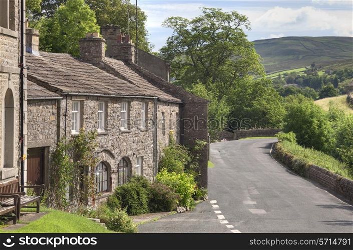 The village of Muker, Swaledale, Yorkshire Dales, England.