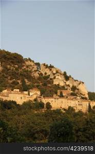The village of Seguret in the Provence in the afternoon sun