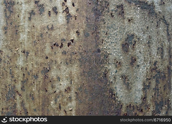 The vintag rusty grunge iron textured background