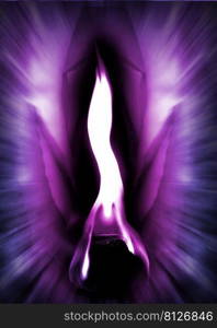 The Violet Flame of Saint Germain - Divine Energy - Transformation Poster/Wallpaper  The Violet Flame of Saint Germain  - Divine Energy - Transformation