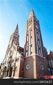 The Votive Church and Cathedral of Our Lady of Hungary. Szeged