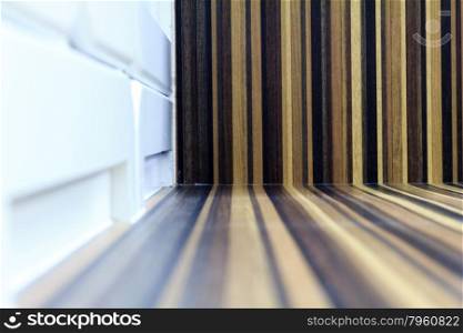 The wall and floor siding wood background