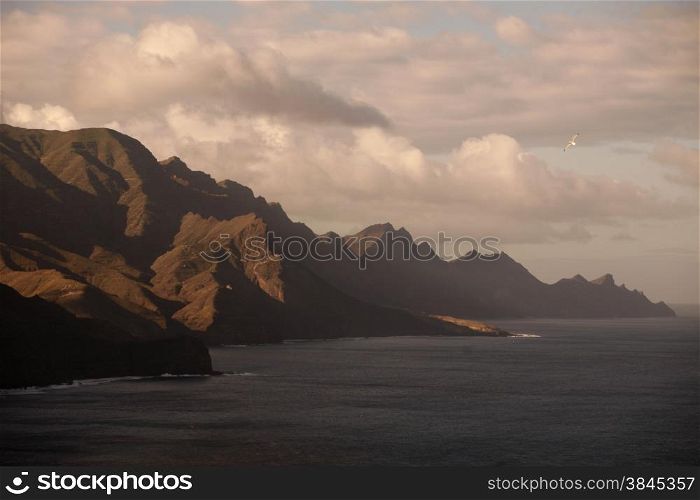 The westcoast on the Canary Island of Spain in the Atlantic ocean.. EUROPE CANARY ISLAND GRAN CANARY