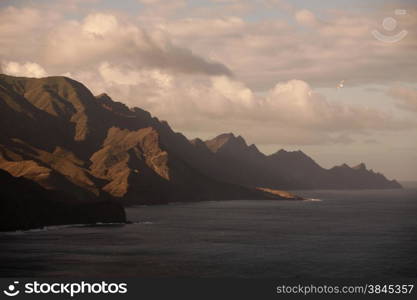 The westcoast on the Canary Island of Spain in the Atlantic ocean.. EUROPE CANARY ISLAND GRAN CANARY