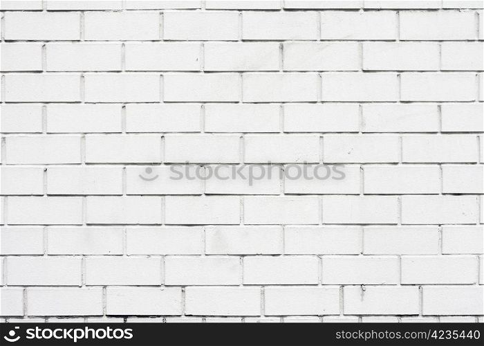 the White brick wall, perfect as a background