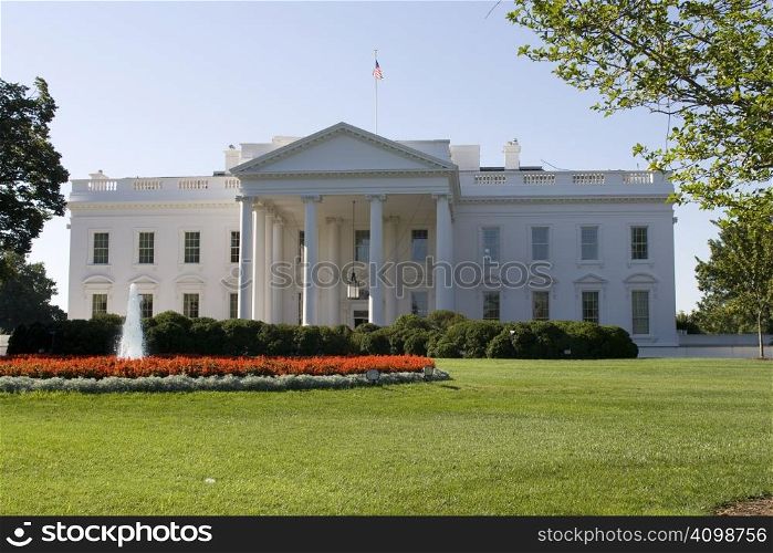 The White House, house of the president in Washington DC