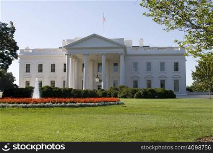 The White House, house of the president in Washington DC