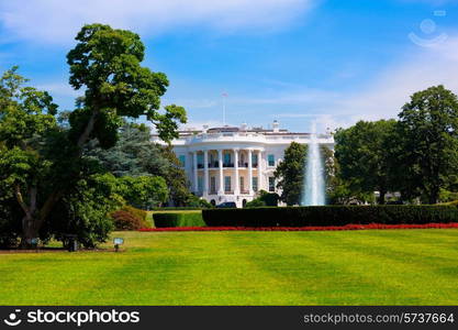 The White House in Washington DC USA United States