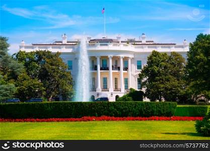The White House in Washington DC USA United States