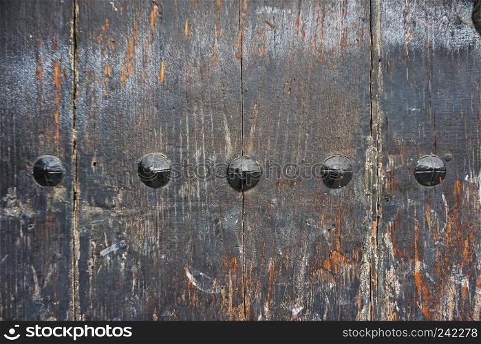 the wooden door texture