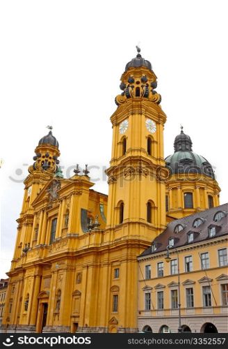 Theatine church, catholic church in Munich Germany