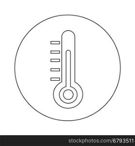 Thermometer icon Illustration design