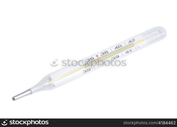 thermometer isolated on white background