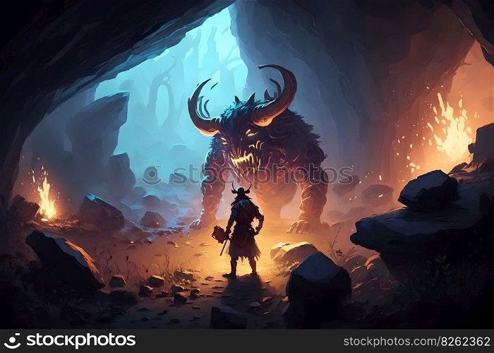 Theseus found the creature minoτr in cave labyr∫h greek mythology ta≤. Neural≠twork AI≥≠rated art. Theseus found the creature minoτr in cave labyr∫h greek mythology ta≤. Neural≠twork≥≠rated art
