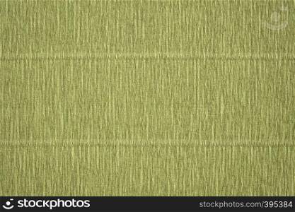 thick, soft and strong Italian crepe paper - green background with crinkled texture