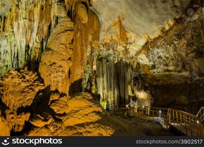 Thien Duong Cave (Paradise Cave) in Phong Nha-Ke Bang National Park, Vietnam