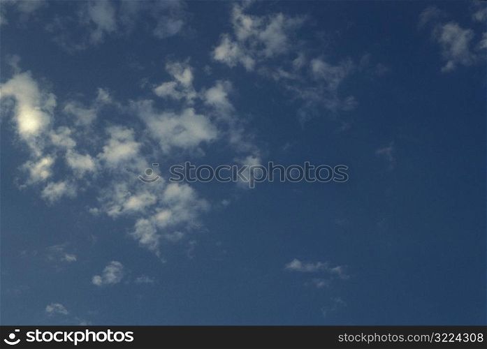 Thin Clouds In A Blue Sky