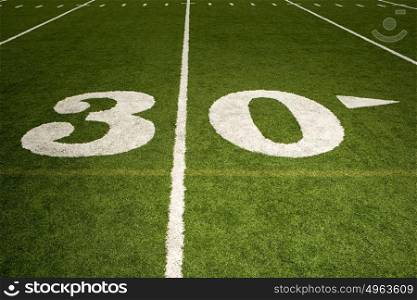 Thirty yard line