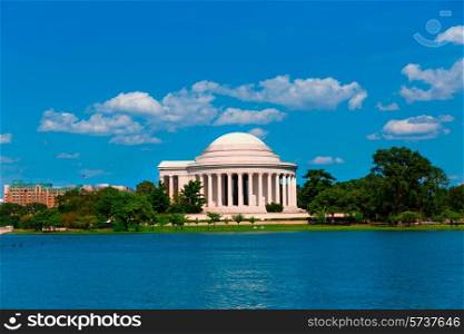 Thomas Jefferson memorial in Washington DC USA