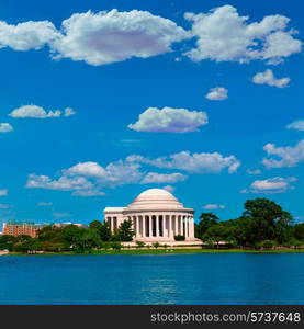 Thomas Jefferson memorial in Washington DC USA