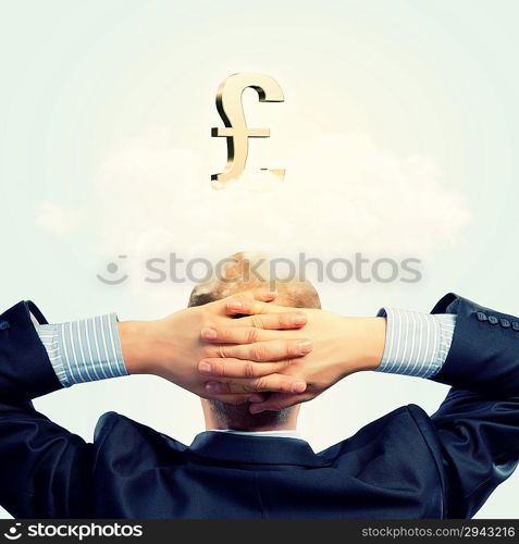 Thoughtful businessman