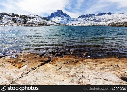 Thousand islands lakes, Eastern Sierra, California, USA.