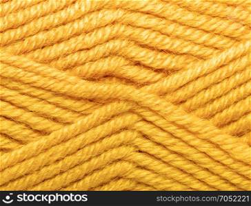 Thread gold texture background close up