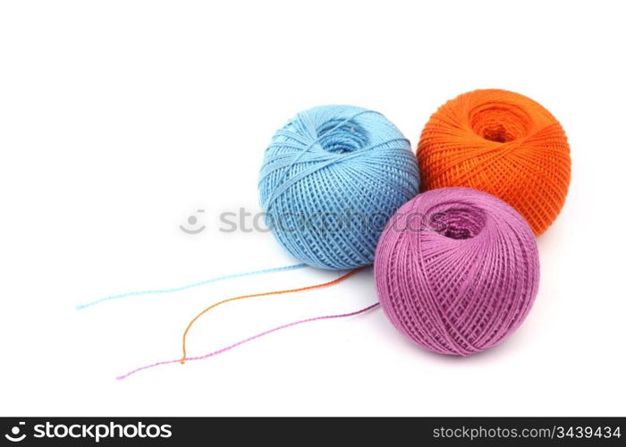 thread isolated on white background